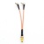 Переходник SMA-female - 2x CRC9 на 2 выхода пигтейл Переходник SMA-female - 2x CRC9 на 2 выхода пигтейл